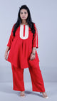 Salma cords - Premium soft cotton - RED
