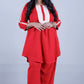 Salma cords - Premium soft cotton - RED