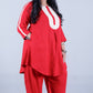 Salma cords - Premium soft cotton - RED