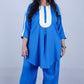 Salma cords - Premium soft cotton - BLUE