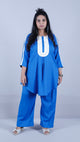 Salma cords - Premium soft cotton - BLUE