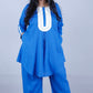 Salma cords - Premium soft cotton - BLUE