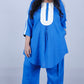 Salma cords - Premium soft cotton - BLUE