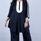 Salma cords - Premium soft cotton - BLACK