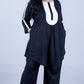 Salma cords - Premium soft cotton - BLACK