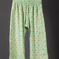 Samaa - Kurta Pant SET - Handloom cotton with thread work botti - Green