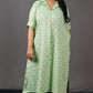 Samaa - Kurta Pant SET - Handloom cotton with thread work botti - Green