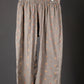 Samaa - Kurta Pant SET - Handloom cotton with thread work botti - Mud Grey