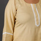 Sarah - 2 pc Set - Soft cotton - Chandan Beige
