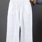 Ruhani - Set - Pure cotton with schiffli embroidery - White - dupatta optional