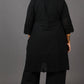 Ruhani - Set - Pure cotton with schiffli embroidery - Black - dupatta optional