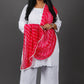 Ruhani - Set - Pure cotton with schiffli embroidery - White - dupatta optional