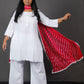 Ruhani - Set - Pure cotton with schiffli embroidery - White - dupatta optional