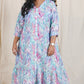 JUHI - Dress - linen cotton - PURPLE