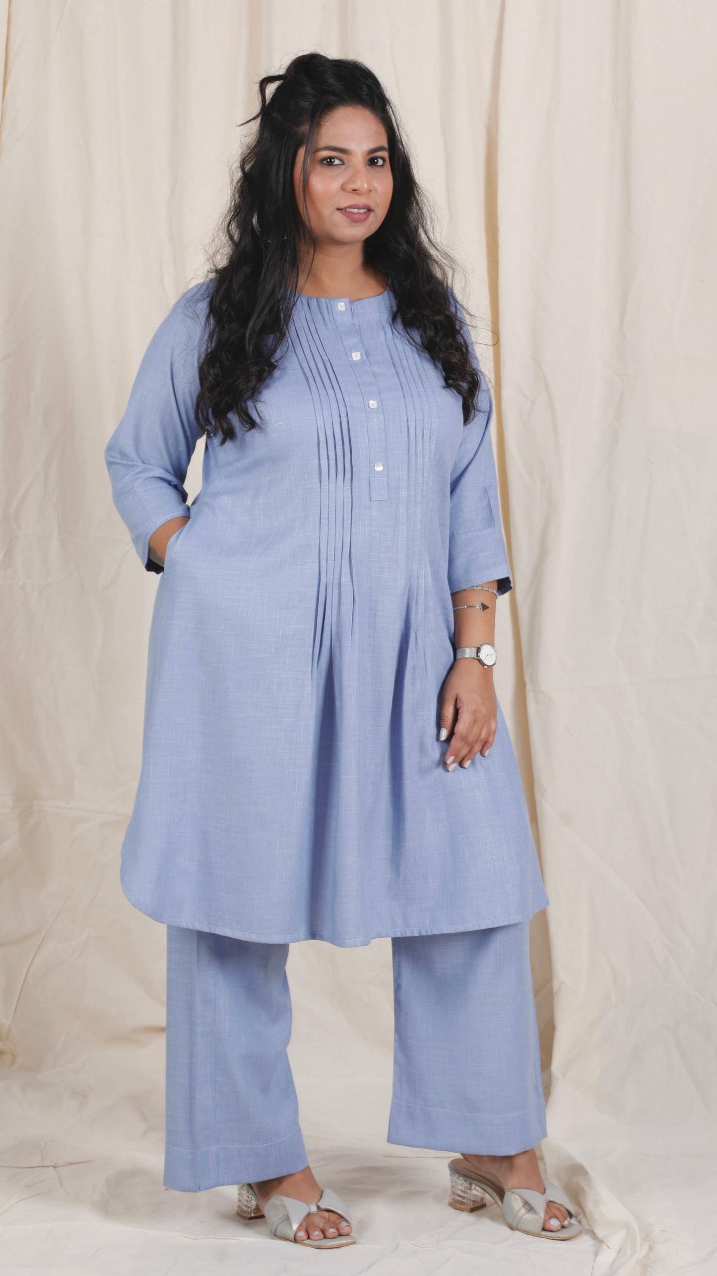 CANDY cords - Soft Cotton - BLUE