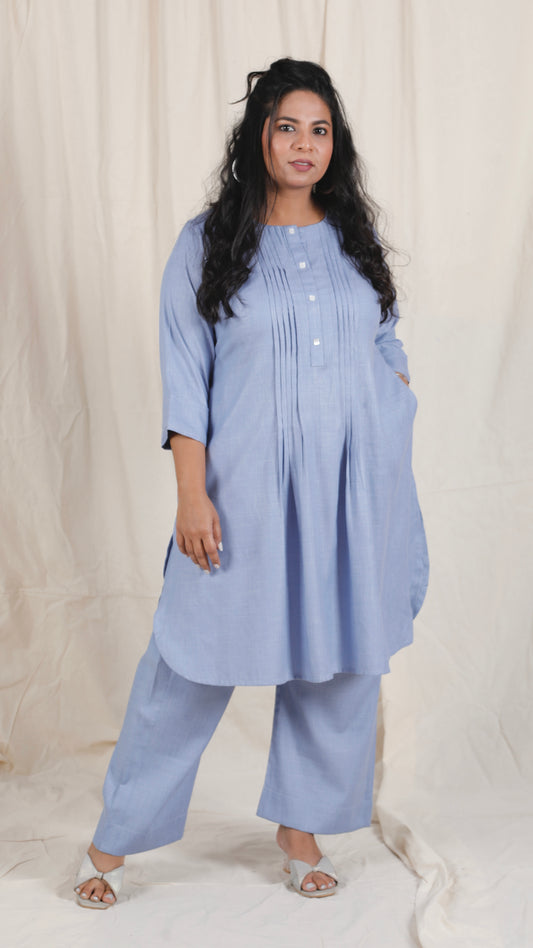 CANDY cords - Soft Cotton - BLUE