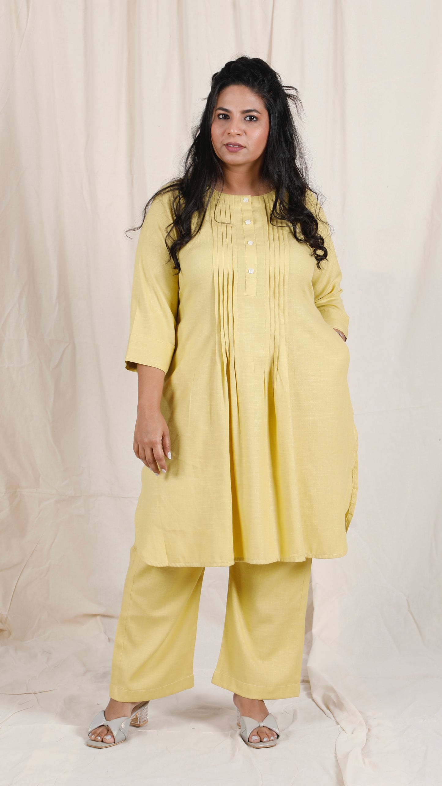 CANDY cords - Soft Cotton - YELLOW