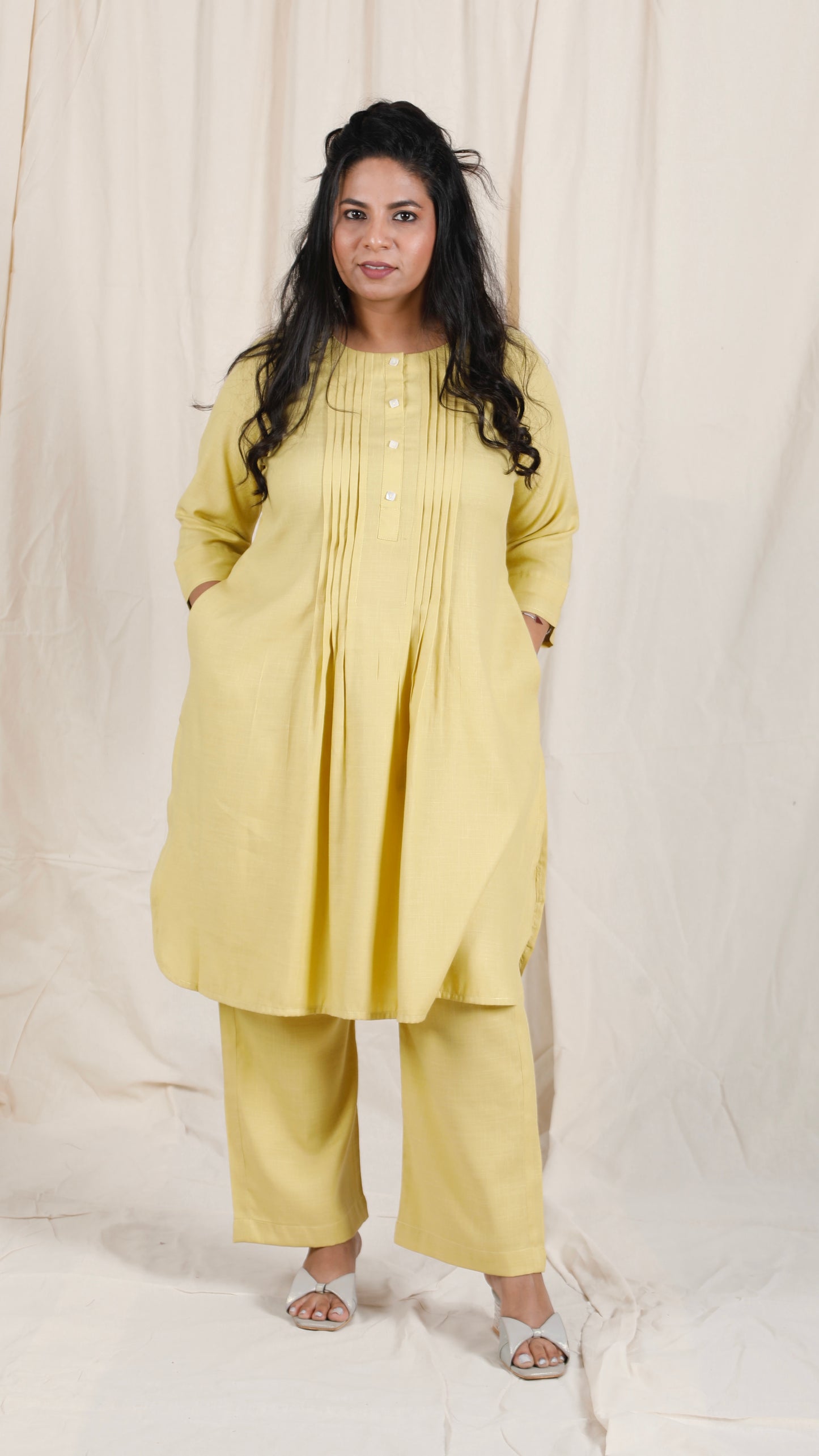 CANDY cords - Soft Cotton - YELLOW