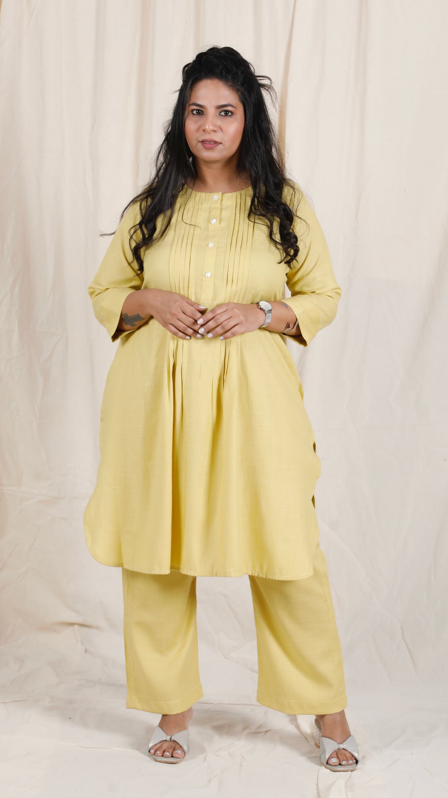 CANDY cords - Soft Cotton - YELLOW