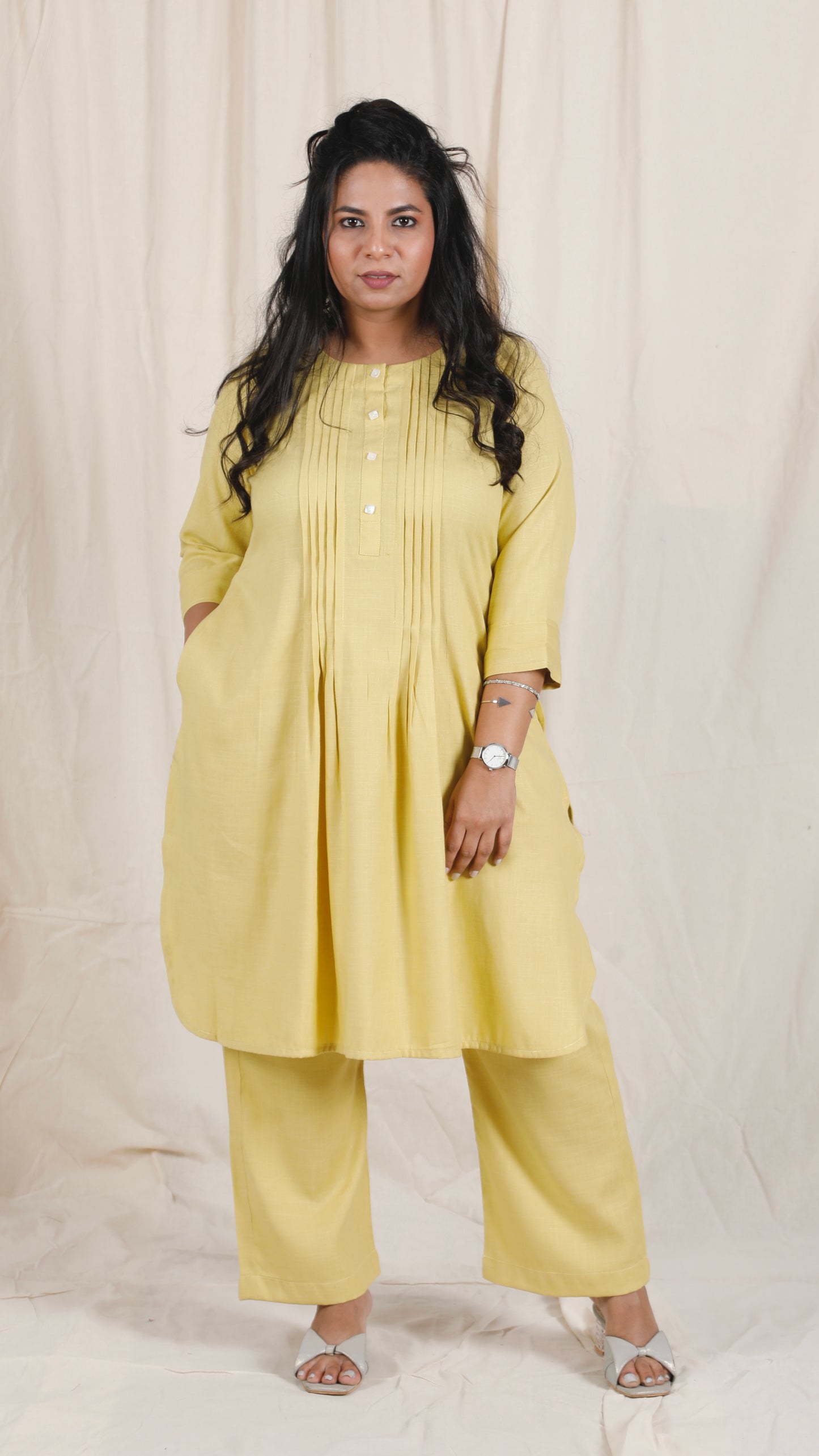 CANDY cords - Soft Cotton - YELLOW