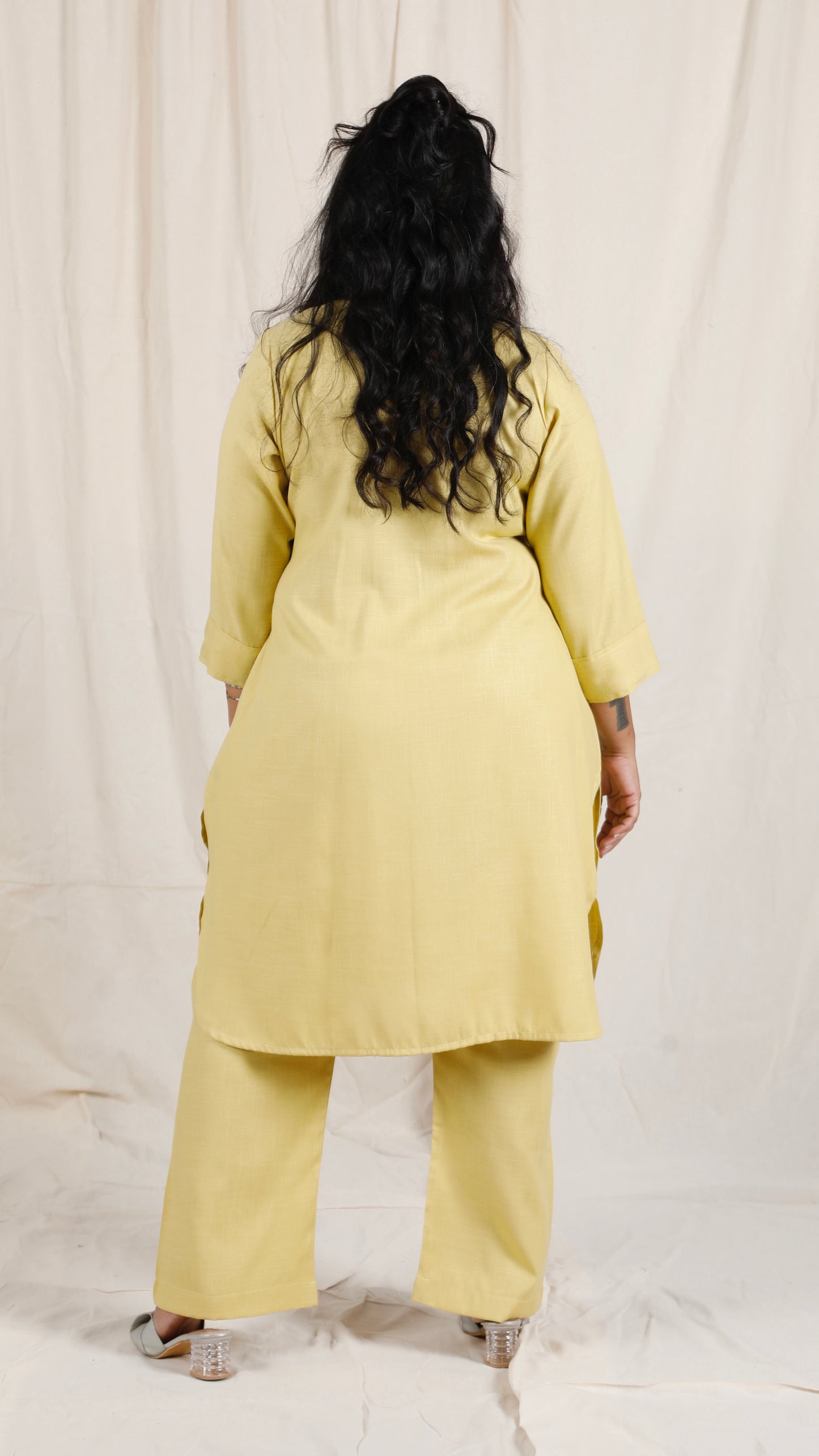 CANDY cords - Soft Cotton - YELLOW