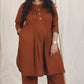 CANDY cords - Soft Cotton - BROWN