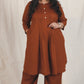 CANDY cords - Soft Cotton - BROWN
