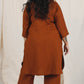 CANDY cords - Soft Cotton - BROWN
