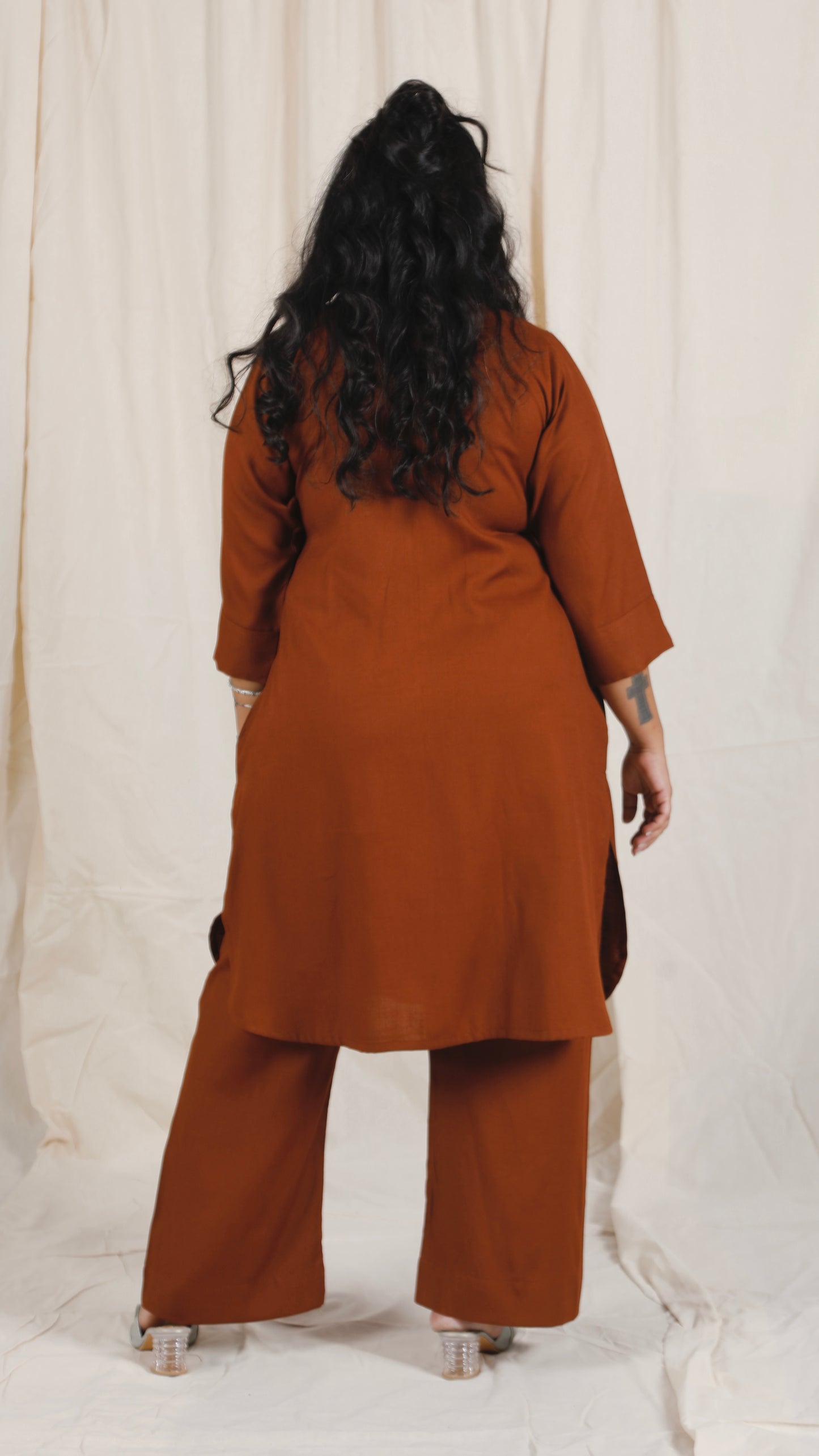 CANDY cords - Soft Cotton - BROWN