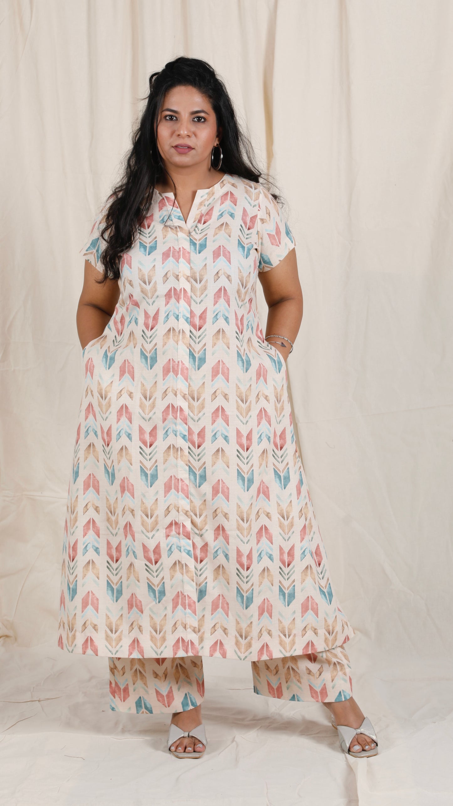 Ria cords - Soft Linen cotton - Beige