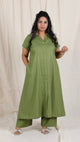 Ria cords - Soft cotton - Mehendi Green