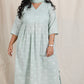 Ayra cords - Green - Mul cotton with Soft cotton Pants + Chiffon dupatta Optional