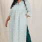 Ayra cords - Green - Mul cotton with Soft cotton Pants + Chiffon dupatta Optional