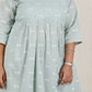 Ayra cords - Green - Mul cotton with Soft cotton Pants + Chiffon dupatta Optional