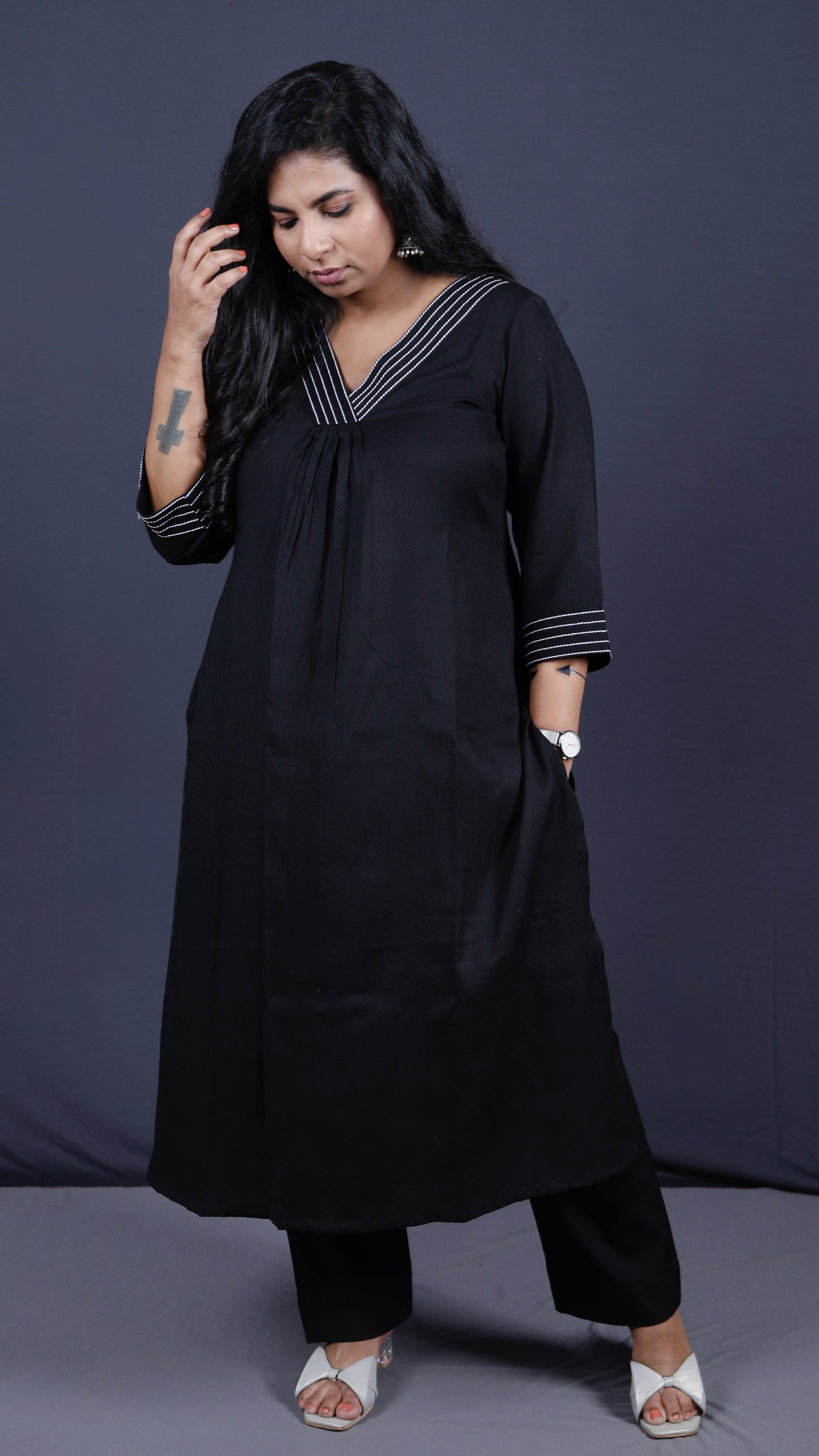 SUHANI - Full Set - soft cotton - Black