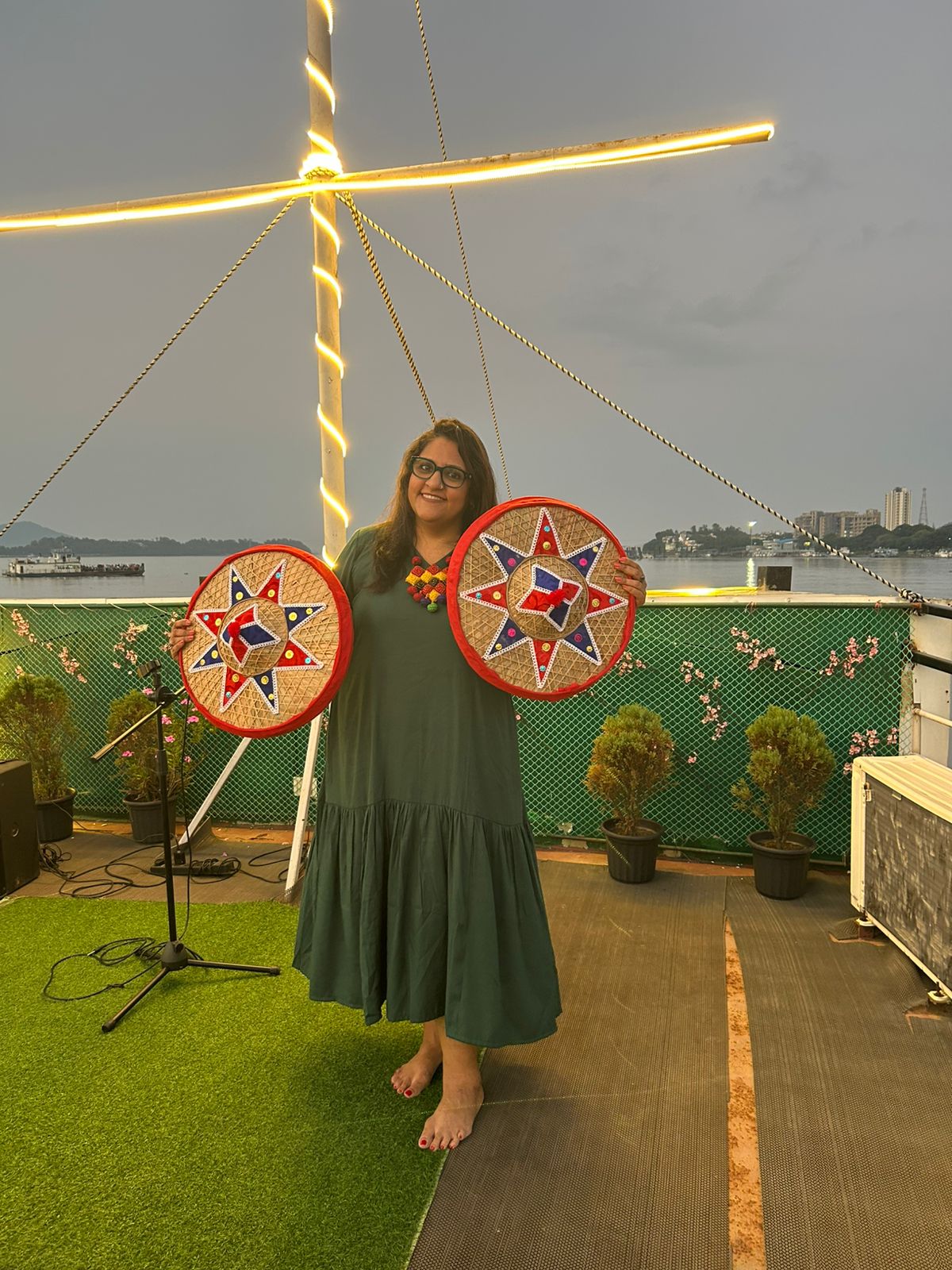 Lysha gathered dress - NAVY