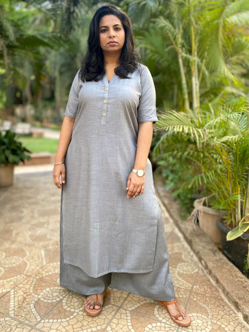 AMMU - ONLY KURTA- GREY