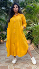 TARA - SHIRT DRESS - YELLOW
