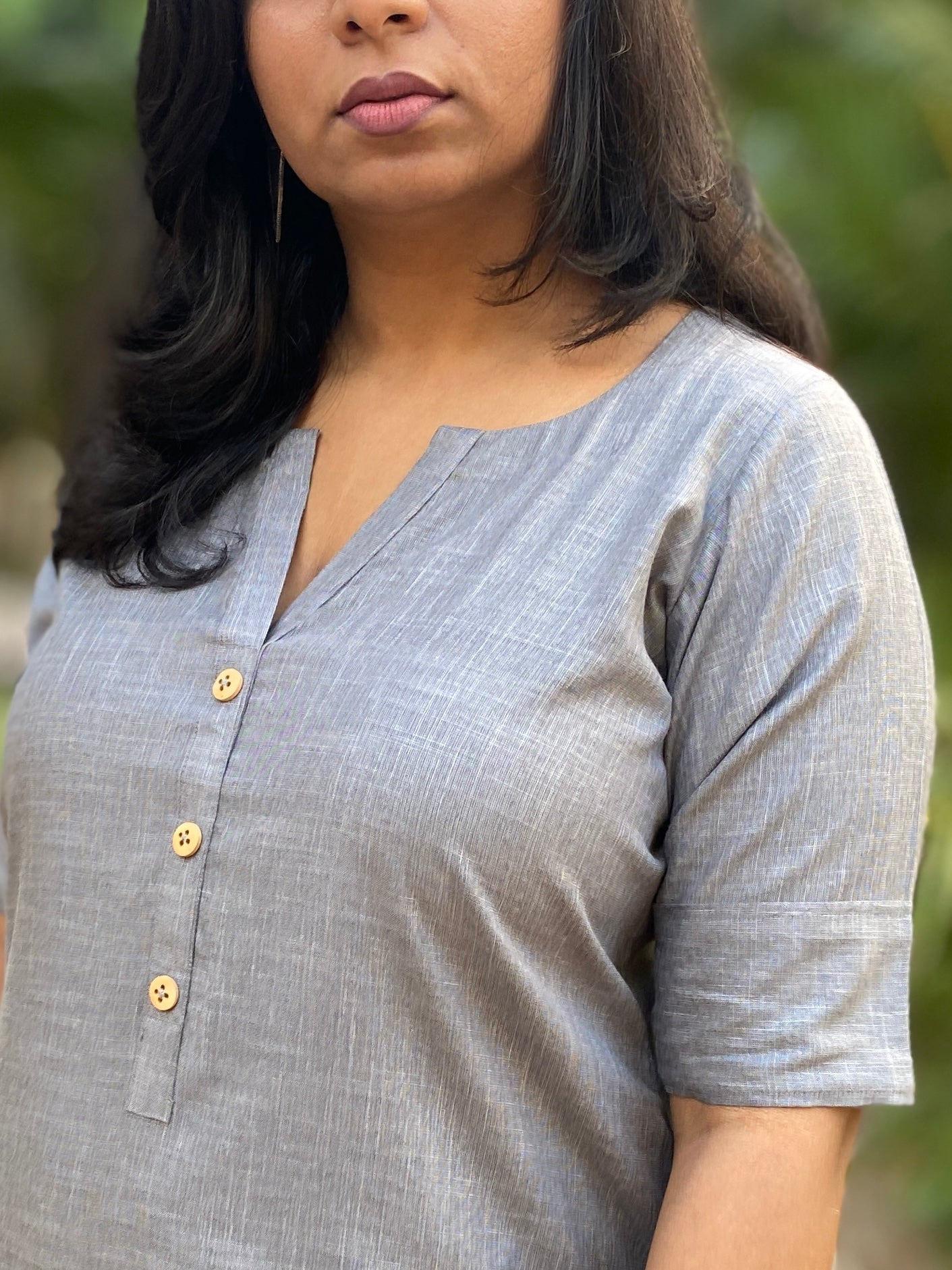 AMMU - ONLY KURTA- GREY