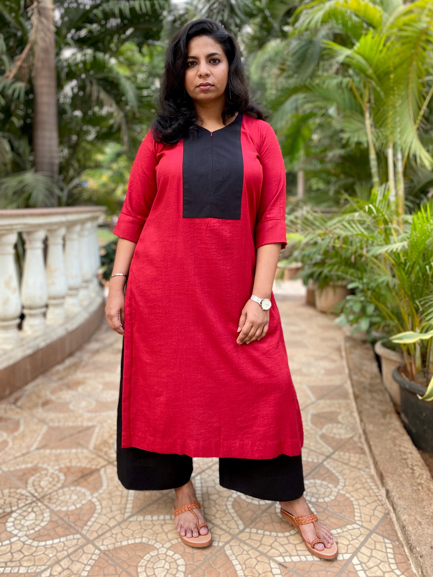 BINDU - ONLY KURTA - MAROON