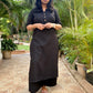 AMMU - KURTA AND PANT SET - BLACK