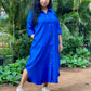 TARA - SHIRT DRESS - BLUE
