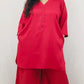 PIHU - CO ORD SET - RED