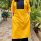 BINDU - KURTA AND PANT SET - YELLOW