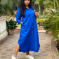 TARA - SHIRT DRESS - BLUE