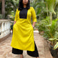 BINDU - KURTA AND PANT SET- GREEN