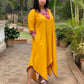BARKHA - YELLOW MIRROR KURTA - DRESS