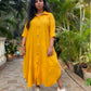 TARA - SHIRT DRESS - YELLOW