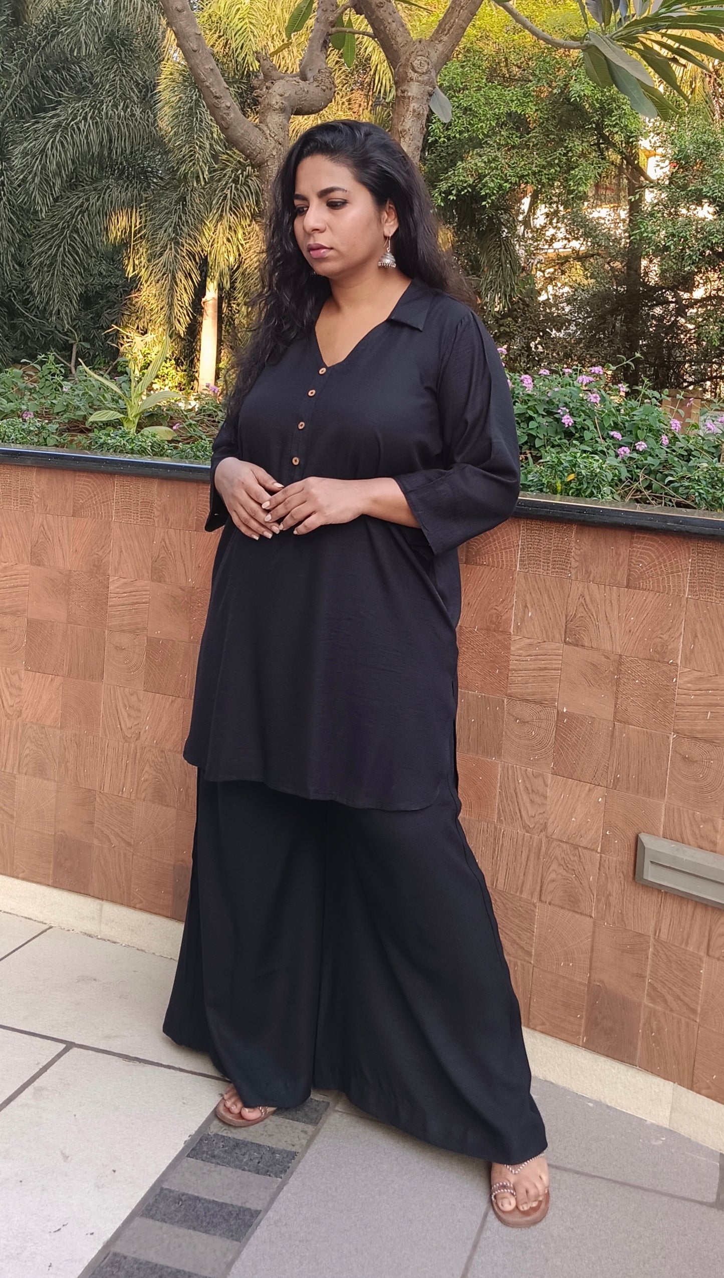 PIHU - CO ORD SET - BLACK