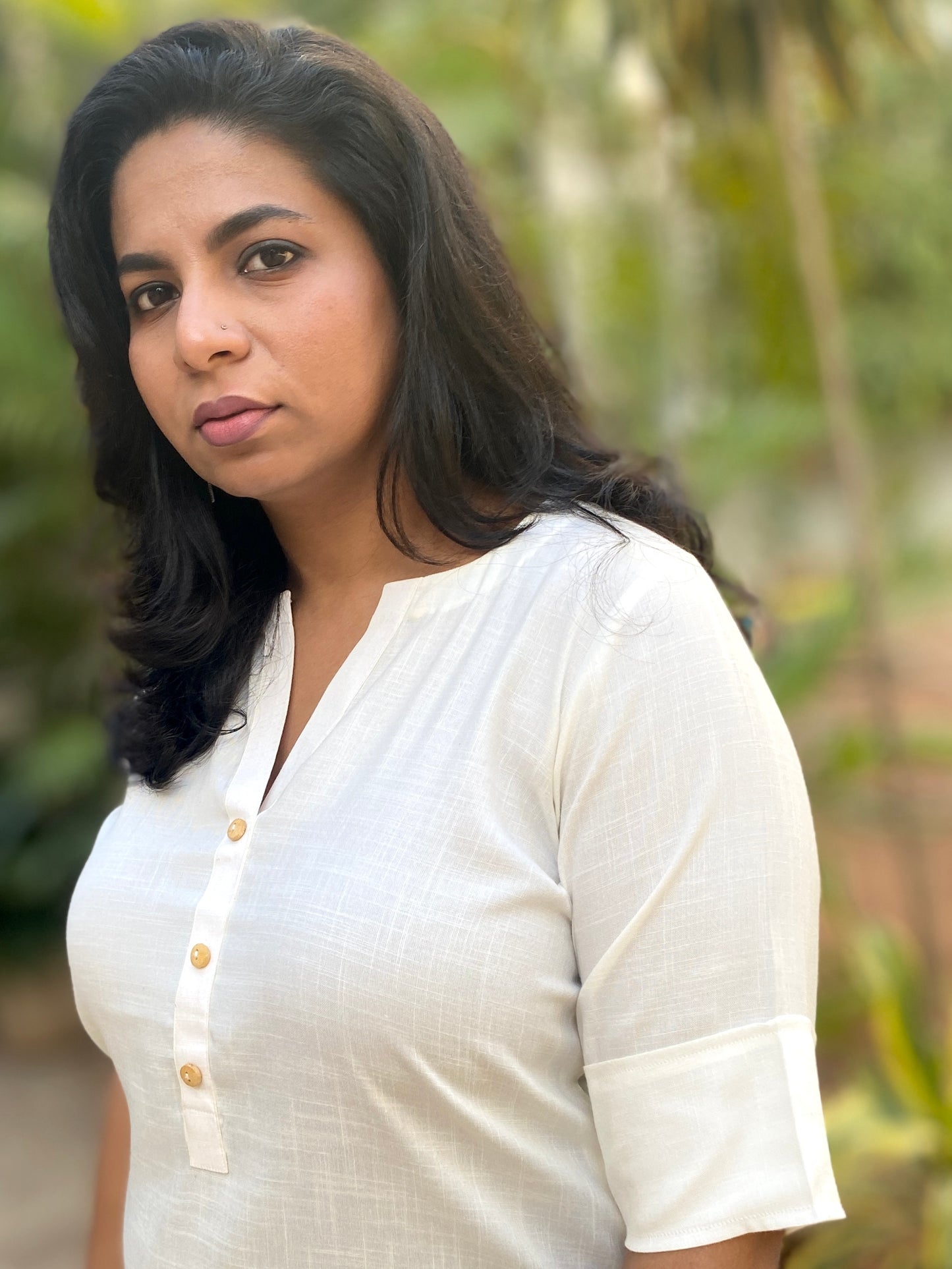 Ammu - ONLY KURTA - OFF WHITE